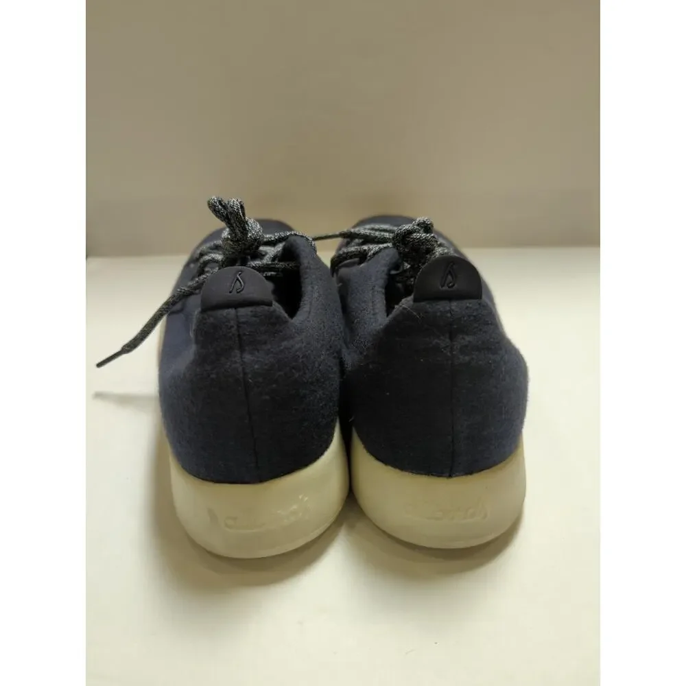 Allbirds Navy Wool Tree Runner Shoes Size 12‎ US